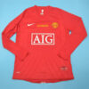 Replica Retro 07/08 Manchester United Home Kit Long Sleeve